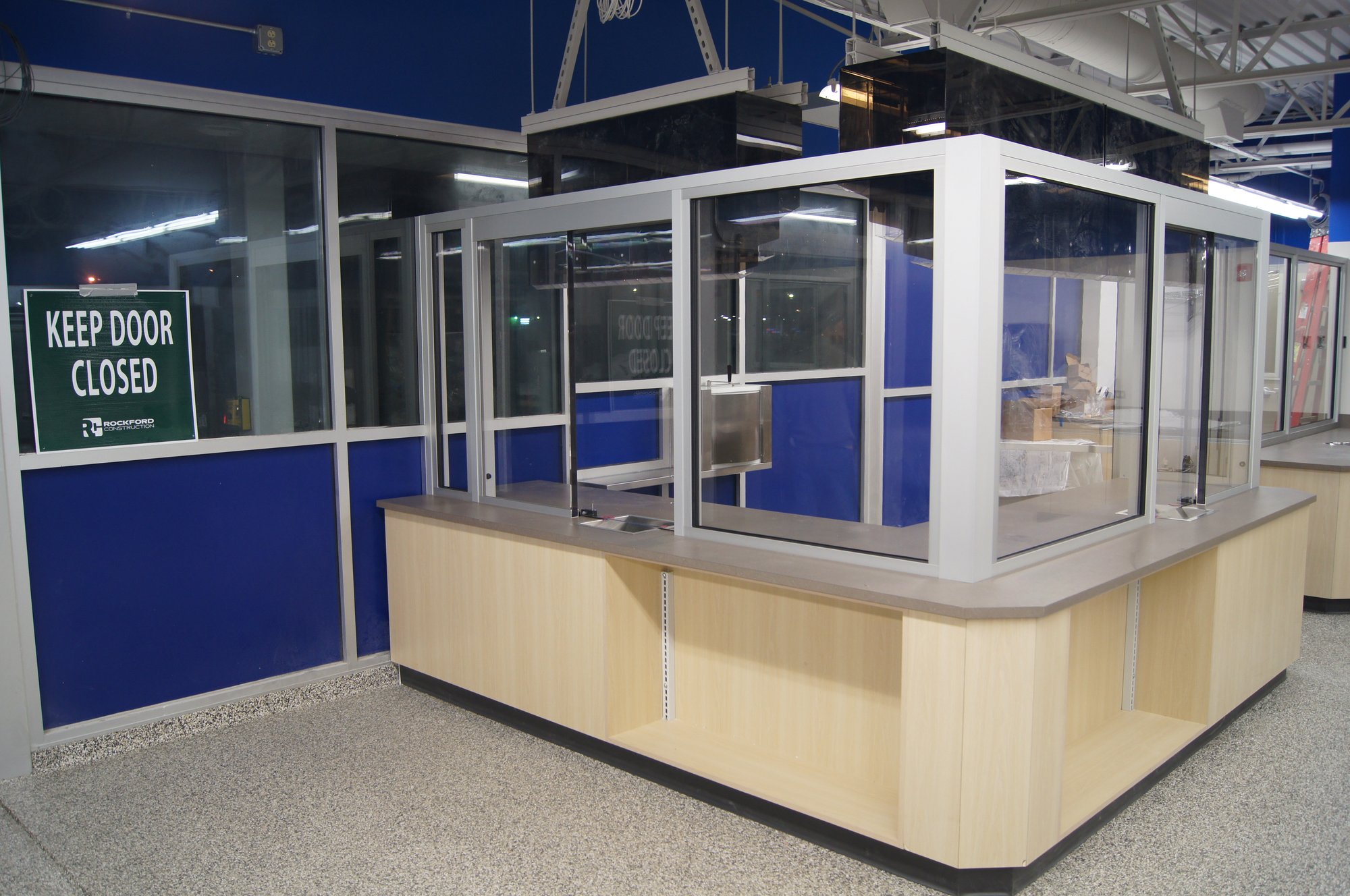 Transaction windows and accessories