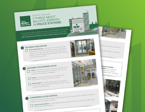 5 Things To Know About Bulletproof Barriers In Police Stations
