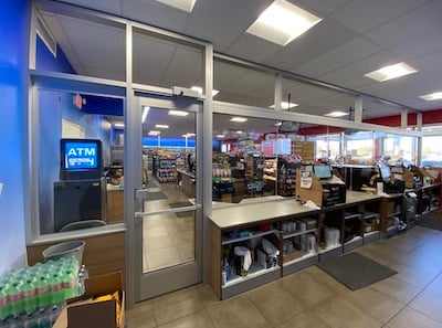 A photo of a retail storefront, one example of a setting where the ASTM D256 Izod impact resistance standard, or the pendulum impact test, may be applicable.