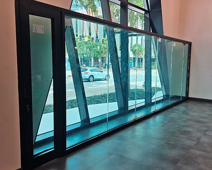 Corporate-Lobby-Ballistic-Glass-Wall---Interior-Retrofit