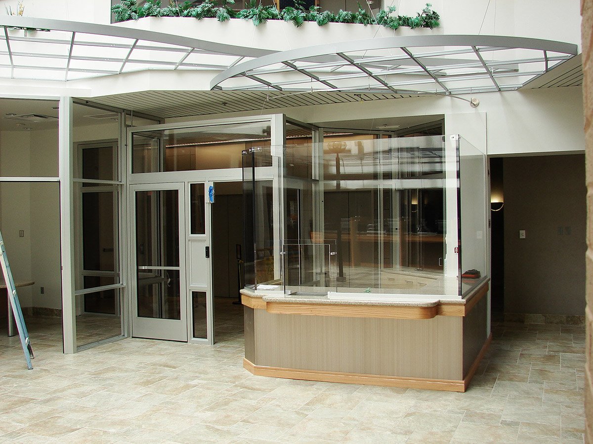 Front Desk Build in Progress