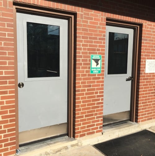 steel bulletproof doors