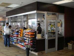 custom fuel center bullet resistant barrier