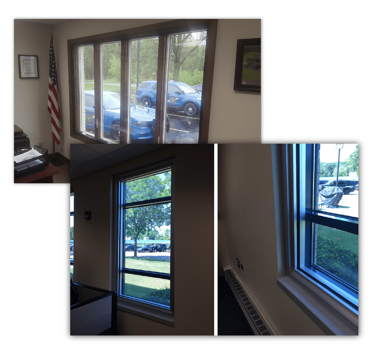 Window Backglazing - Police Station