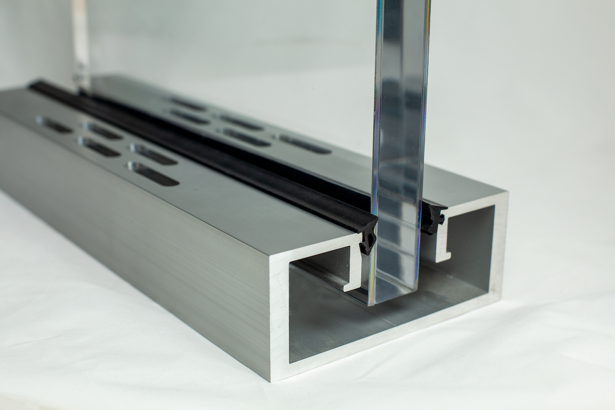 Framing for bullet-resistant glass