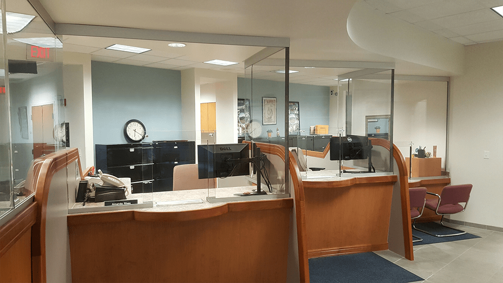 Utilities Office Bulletproof Transaction Windows