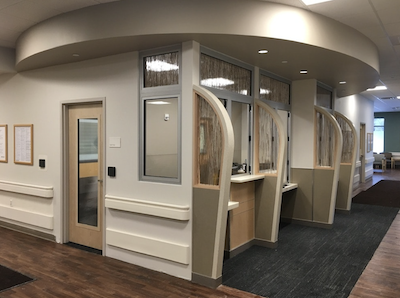 Hospitals like the one featured here are an example of the type of facility where testing to UL 263 fire standards, alongside ballistic testing, can be beneficial
