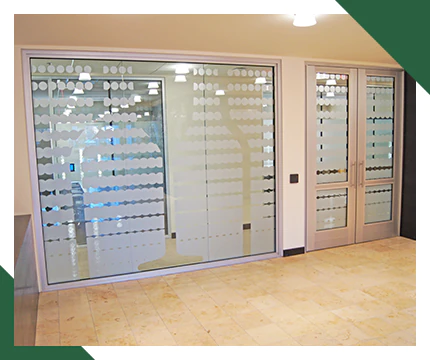 Bulletproof glass doors that help give employees peace of mind amid the rise of mass shootings in recent years Bulletproof glass doors that help give employees peace of mind amid the rise of mass shootings in recent years